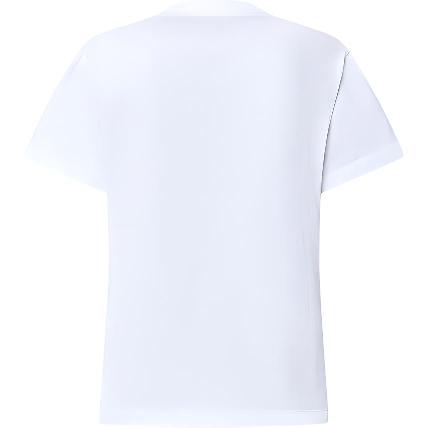 Lookbook (W) LOUIS VUITTON FW24 白色短袖T恤 女士鏈條裝飾標誌設計 1AFZN9