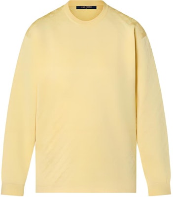 (W) 路易威登 FW24 女裝亮黃色 Monogram 針織圓領毛衣 1AFFFE Buy (W) 路易威登 FW24 女裝亮黃色 Monogram 針織圓領毛衣 1AFFFE