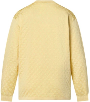 (W) 路易威登 FW24 女裝亮黃色 Monogram 針織圓領毛衣 1AFFFE Lookbook (W) 路易威登 FW24 女裝亮黃色 Monogram 針織圓領毛衣 1AFFFE