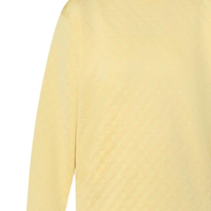 Purchase (W) 路易威登 FW24 女裝亮黃色 Monogram 針織圓領毛衣 1AFFFE