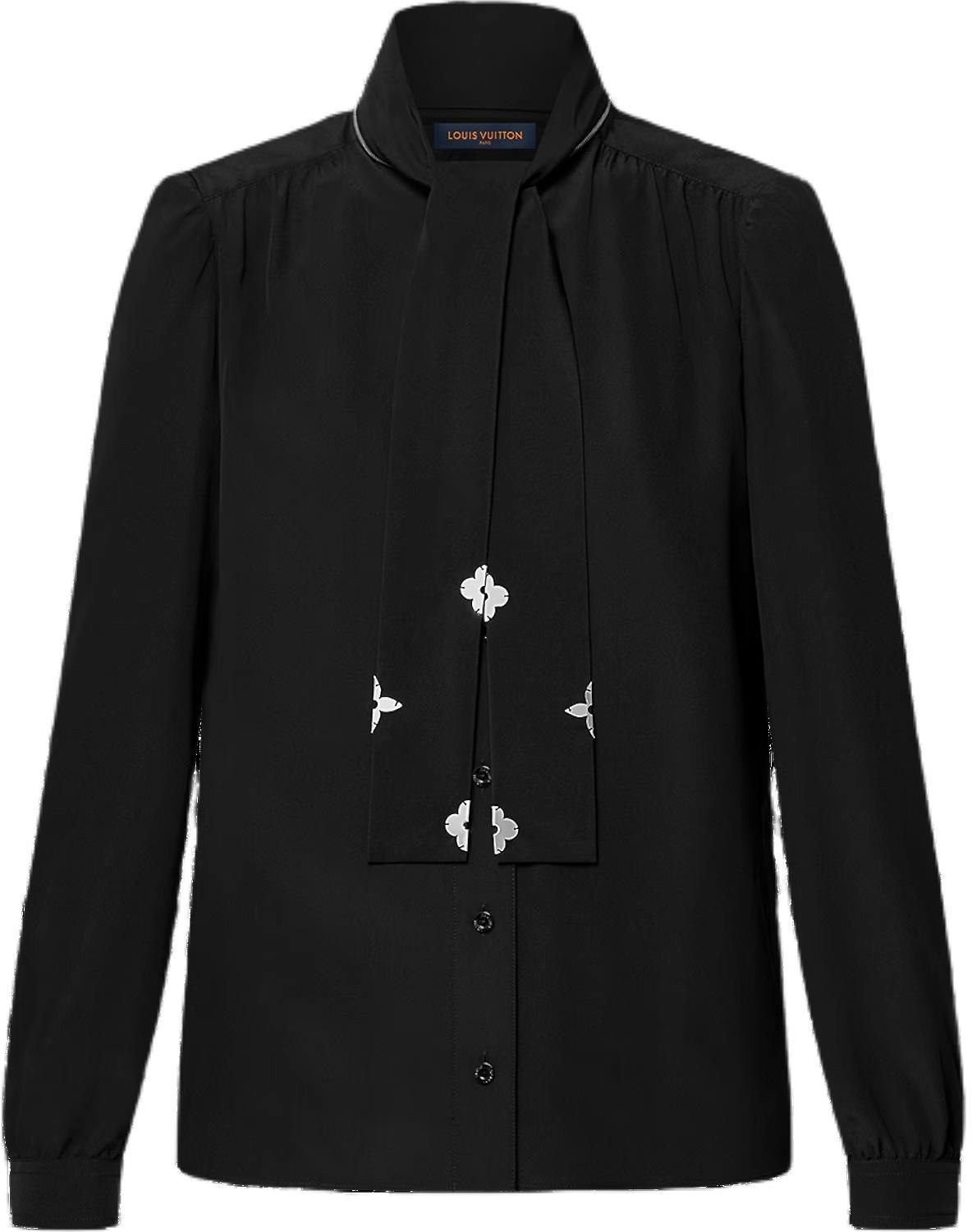 women-louis-vuitton-fw-24-monogram-long-sleeve-shirt-with-pendant-collar-black-women-1-agay-1