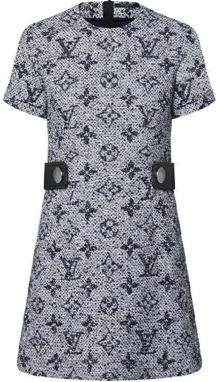 women-louis-vuitton-fw-24-monogram-tweed-crew-neck-short-sleeve-dress-women-multicolor-1-afsx-0