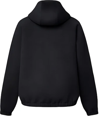 (Women) LOUIS VUITTON FW24 Reversible Drawstring Hoodie Jacket Black 1AG800 Lookbook (Women) LOUIS VUITTON FW24 Reversible Drawstring Hoodie Jacket Black 1AG800