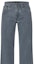 Lookbook (Women) LOUIS VUITTON FW24 Washed Mid-Rise Wide-Leg Jeans Women Blue 1AFTHJ