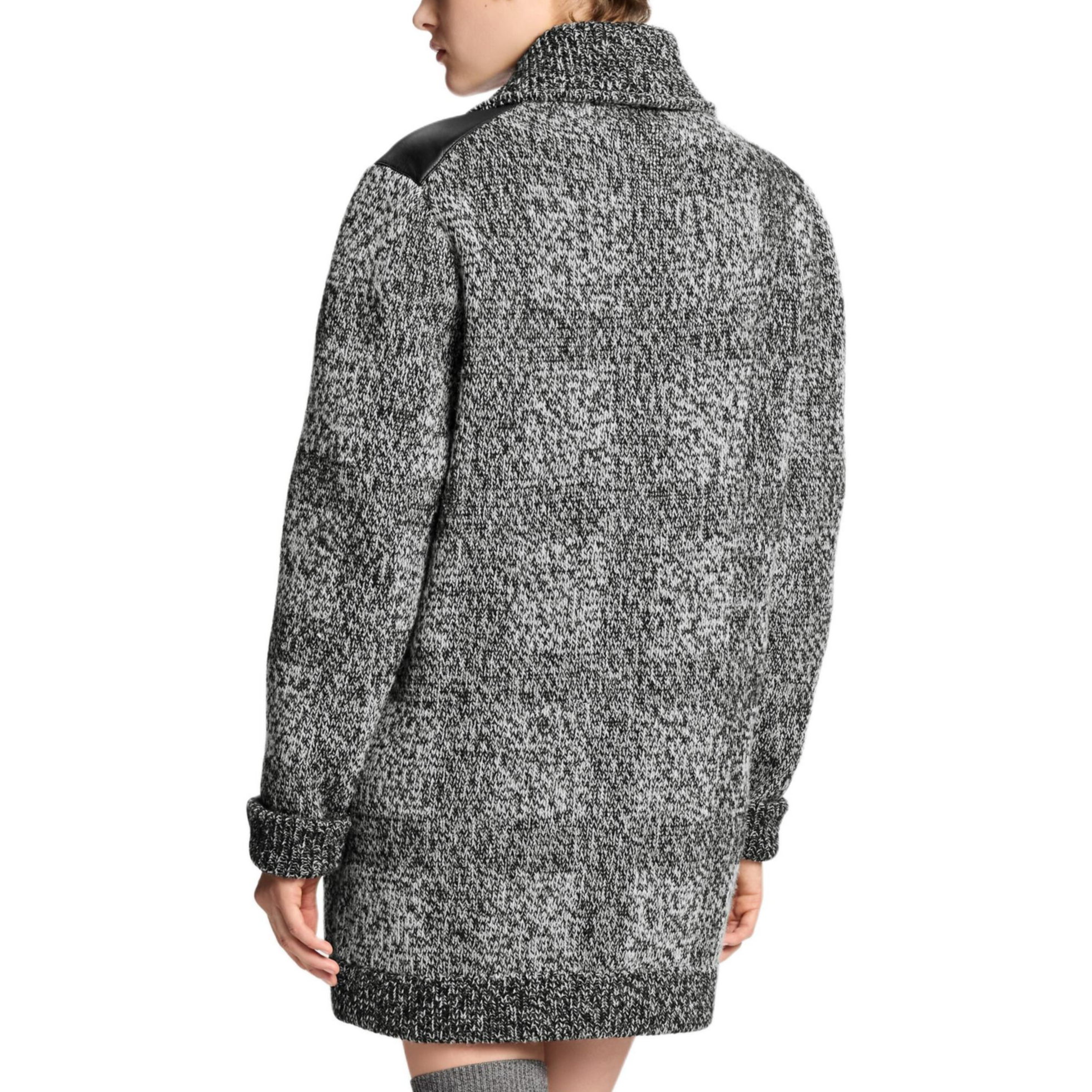 (Women) LOUIS VUITTON FW25  Loose Tweed Knit Button-Front Coat 1AIRDY 圖 7