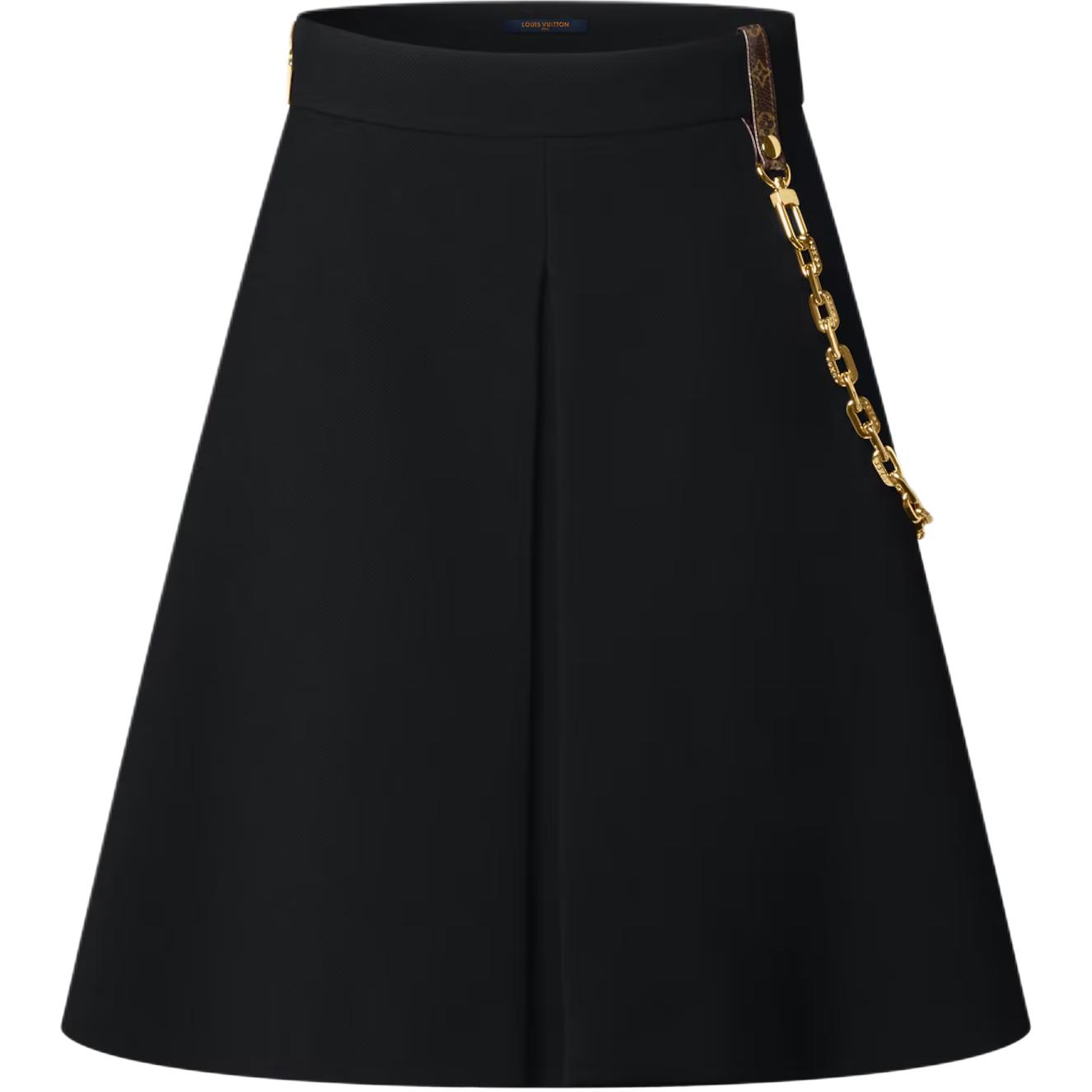 Lookbook (W) Louis Vuitton FW25 Skirt Mini Wool Ala A Santai Pendek 1AHUQ5