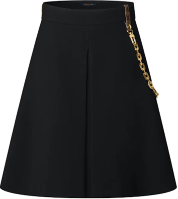 (W) Louis Vuitton FW25 Skirt Mini Wool Ala A Santai Pendek 1AHUQ5 Lookbook (W) Louis Vuitton FW25 Skirt Mini Wool Ala A Santai Pendek 1AHUQ5