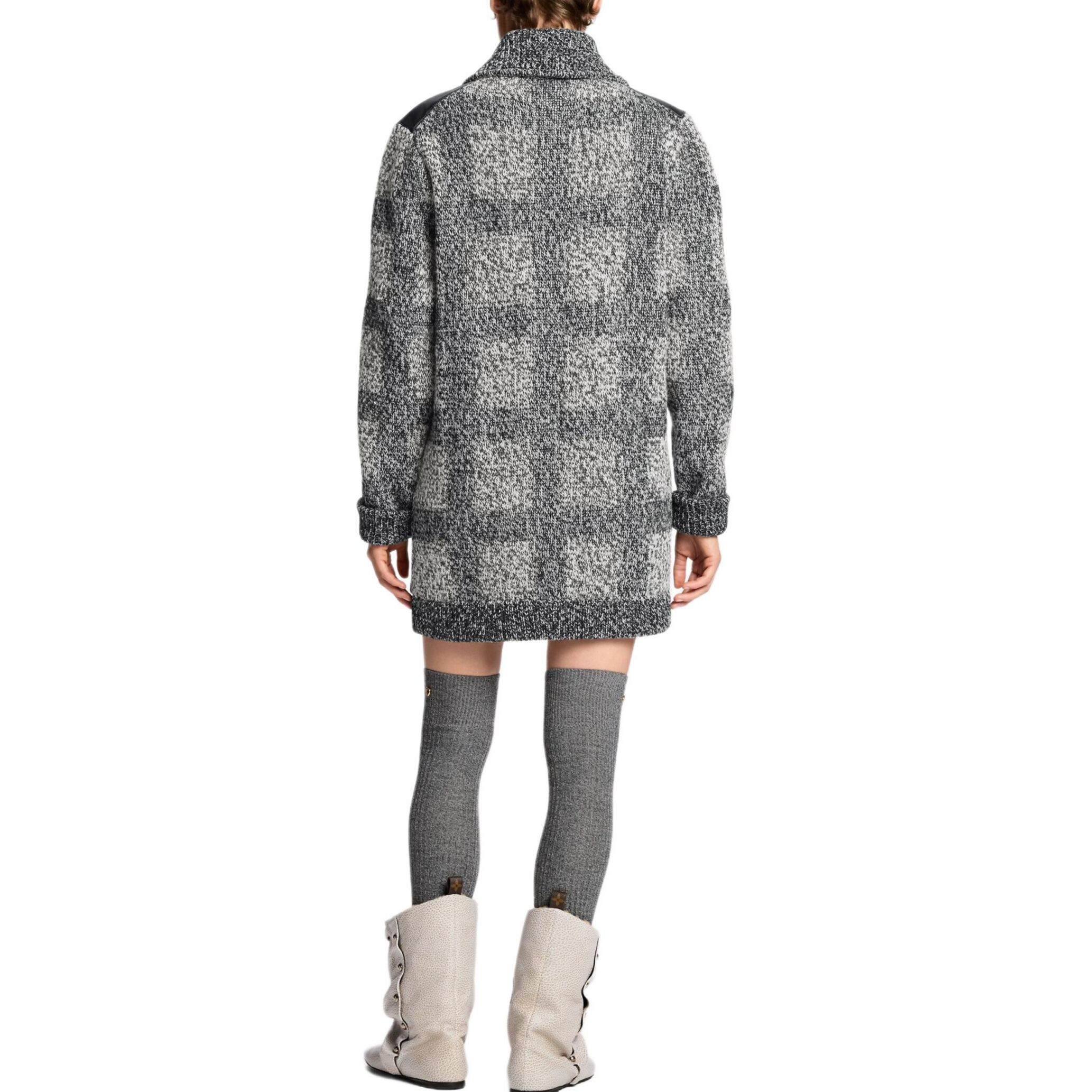 Details for (W) ルイ・ヴィトン FW25 ルーズニット カーディガン ボタンコート 1AIRDZ