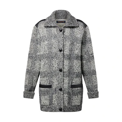 (Women) Louis Vuitton FW25 Loose Knit Single-Breasted Cardigan Coat 1AIRE0