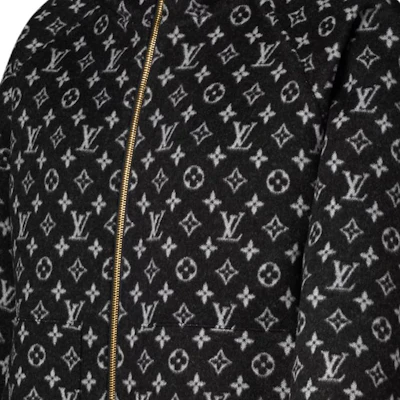 (W) 路易威登FW25可翻转连帽拉链口袋长袖夹克 1AIHH8 Cheap (W) 路易威登FW25可翻转连帽拉链口袋长袖夹克 1AIHH8