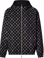 Lookbook (Women) LOUIS VUITTON FW25 Reversible Hoodie Zip Pocket Long Sleeve Jacket 1AIHH7