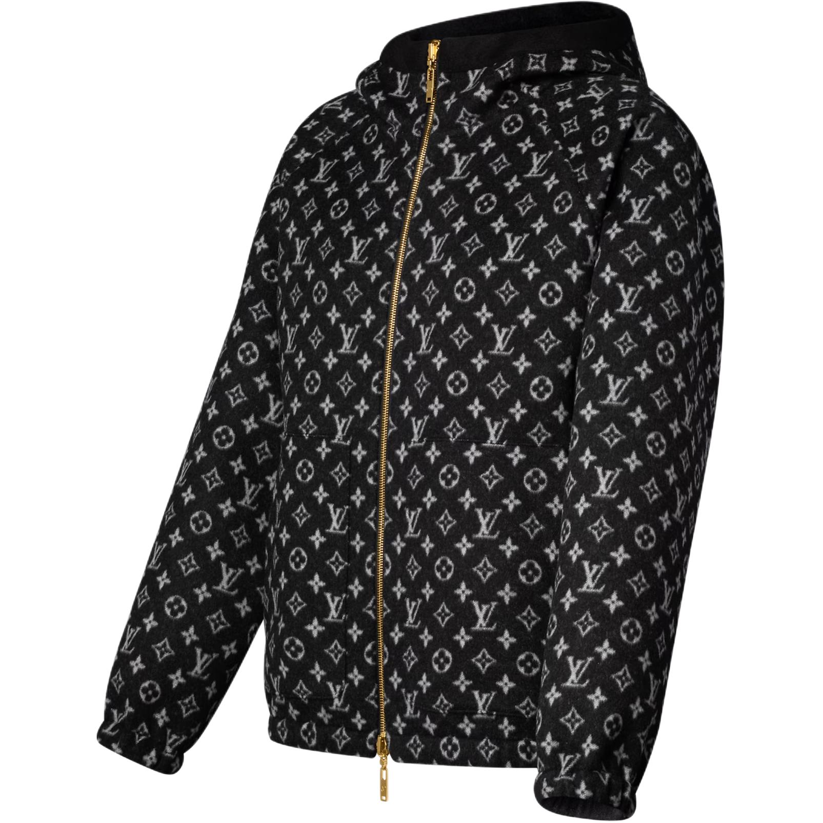 Sizing (W) 路易威登 FW25 雙面連帽拉鍊口袋長袖外套 1AIHH7