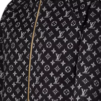 Cheap (Women) LOUIS VUITTON FW25 Reversible Hoodie Zip Pocket Long Sleeve Jacket 1AIHH7