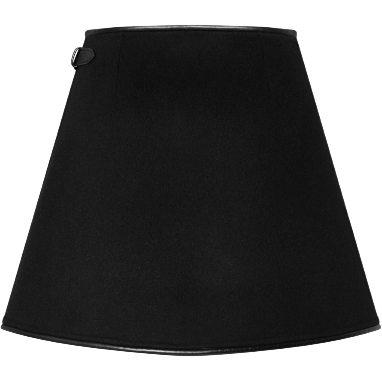 Lookbook (Women) LOUIS VUITTON FW25 Silk Wool Blend Reversible Casual Skirt 1AIQOP