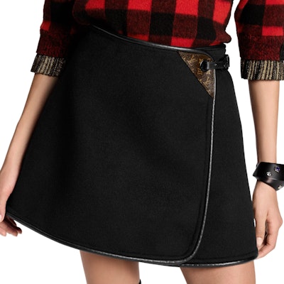 (Women) LOUIS VUITTON FW25 Silk Wool Blend Reversible Casual Skirt 1AIQOP Purchase (Women) LOUIS VUITTON FW25 Silk Wool Blend Reversible Casual Skirt 1AIQOP