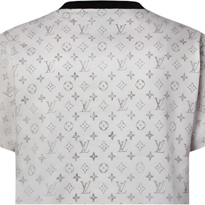 (W) LOUIS VUITTON FW25 水洗圖案鏈條圓領T恤。 1AI476 Details for (W) LOUIS VUITTON FW25 水洗圖案鏈條圓領T恤。 1AI476