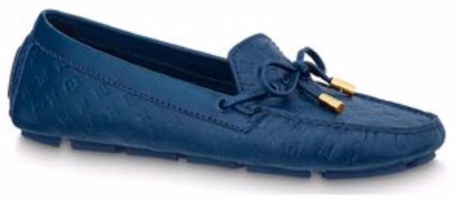 (Women) Louis Vuitton Gloria 'Blue Leather Slip-On' 1ABHLT Order (Women) Louis Vuitton Gloria 'Blue Leather Slip-On' 1ABHLT