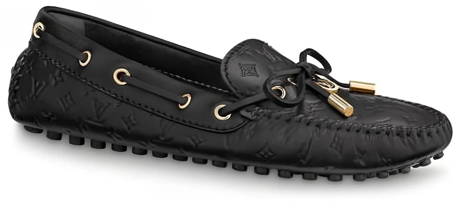 (W) Louis Vuitton Mocassino Gloria Basso ''Pelle Nera'' 1A657V Order (W) Louis Vuitton Mocassino Gloria Basso ''Pelle Nera'' 1A657V