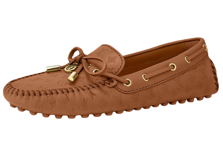 (Women) Louis Vuitton Gloria Flat Loafer 'Brown' 1A65D7