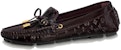 (W) Louis Vuitton Gloria Kasut Loafer 'Kulit Coklat' 1ABVD5