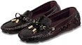 Shop (W) Louis Vuitton Gloria Kasut Loafer 'Kulit Coklat' 1ABVD5
