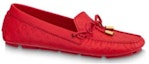 Order (W) Kasut Lofers Rata Louis Vuitton Gloria 'Kulit Merah' 1ABHN5