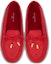 Purchase (W) Kasut Lofers Rata Louis Vuitton Gloria 'Kulit Merah' 1ABHN5