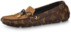 Buy (W) Louis Vuitton Gloria Flat Loafers 'Coklat Monogram dengan Hitam' 1ABV2A