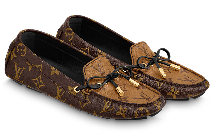 Order (W) 루이비통 글로리아 플랫 로퍼 (브라운 모노그램/블랙) 1ABV2A