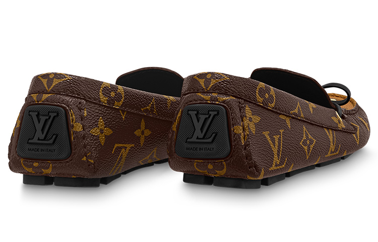 Shop (W) 루이비통 글로리아 플랫 로퍼 (브라운 모노그램/블랙) 1ABV2A