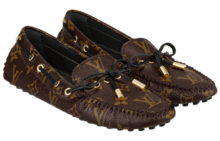 Lookbook (W) Louis Vuitton Gloria Mocassino ''Cocoa Brown'' 1A3QNO