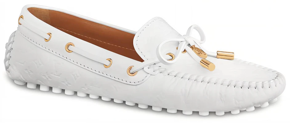 (W) Louis Vuitton Gloria Loafer ''Geprägtes Kalbsleder Weiß'' 1A656D Order (W) Louis Vuitton Gloria Loafer ''Geprägtes Kalbsleder Weiß'' 1A656D
