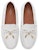 (W) Louis Vuitton Gloria Loafer 'Kulit Anak Lembu Timbul Putih' 1A656D