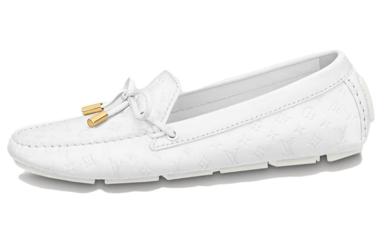 (Women) Louis Vuitton Gloria Loafer 'White' 1ABHJ5