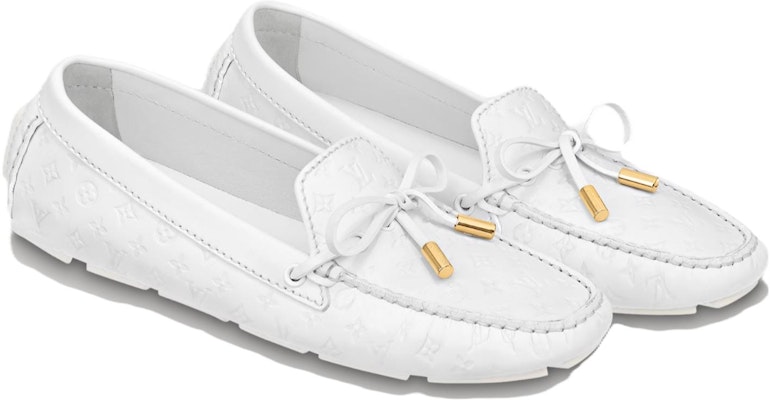 (Women) Louis Vuitton Gloria Loafer 'White' 1ABHJ5 Lookbook (Women) Louis Vuitton Gloria Loafer 'White' 1ABHJ5