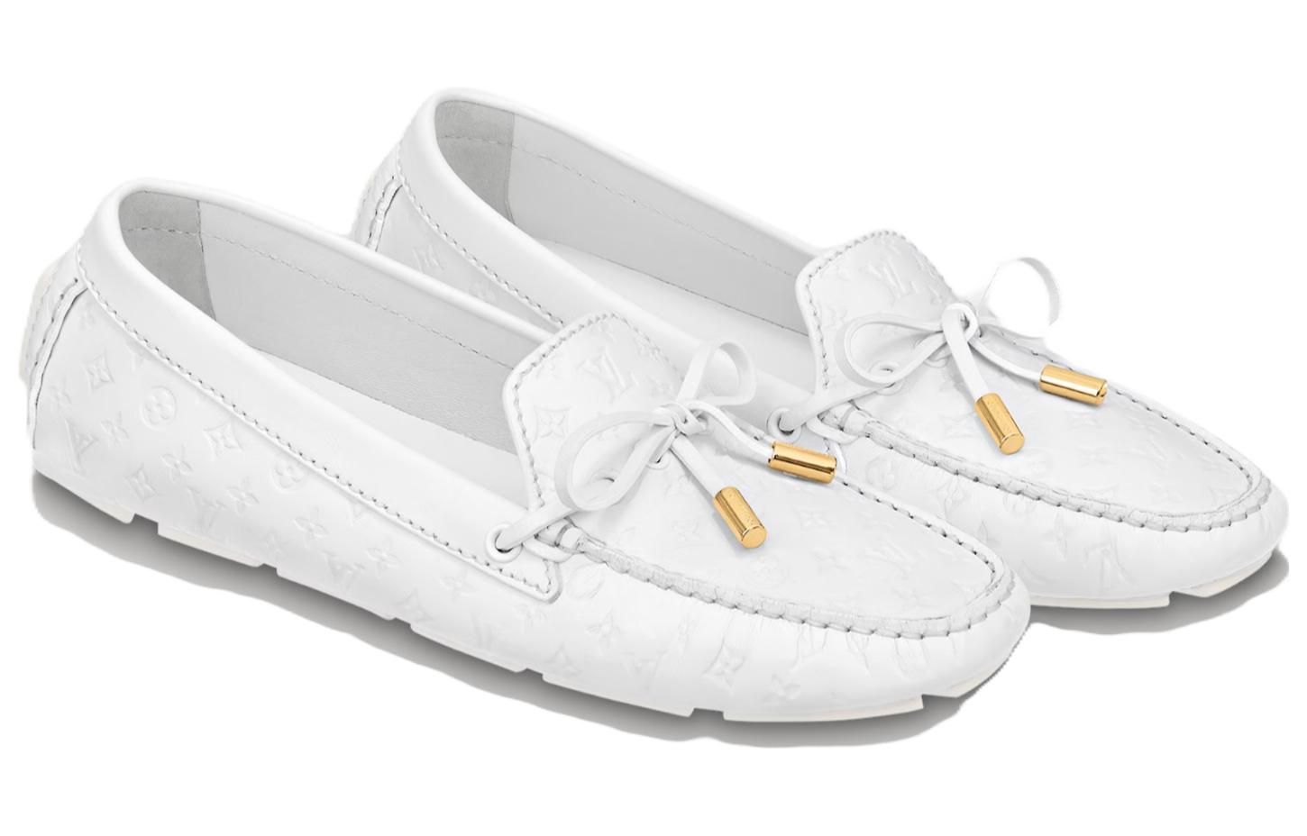Lookbook (Women) Louis Vuitton Gloria Loafer 'White' 1ABHJ5