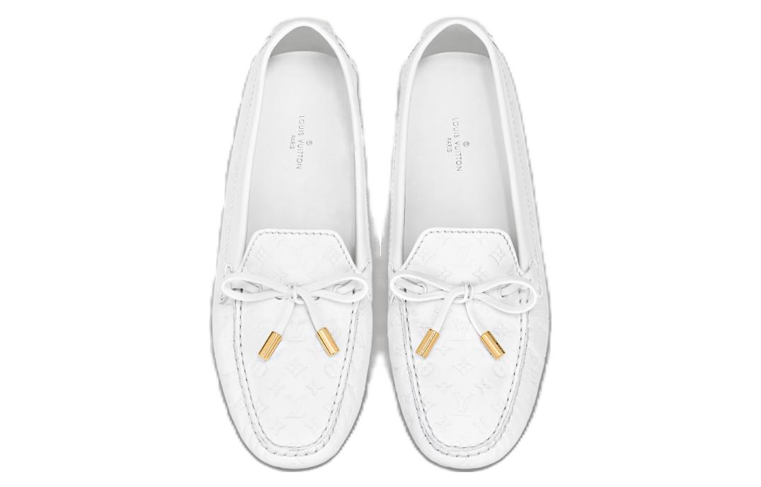 Shop (Women) Louis Vuitton Gloria Loafer 'White' 1ABHJ5