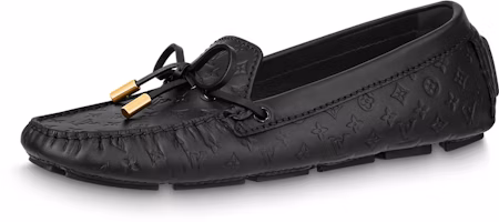 (Women) Louis Vuitton Gloria Moccasin 'Nautical Black' 1ABHKH (Women) Louis Vuitton Gloria Moccasin 'Nautical Black' 1ABHKH