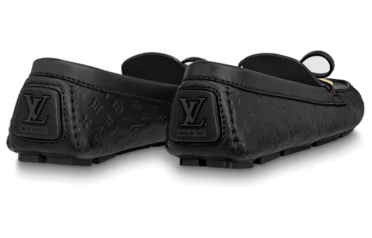 Lookbook LOUIS VUITTON Gloria 航海系列 牛皮 系带 時尚 莫卡辛鞋 女款 黑色