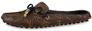 Buy (W) Louis Vuitton Gloria Monogram ''Bruine Patent Canvas Mule Loafer'' 1A889K
