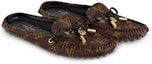 Lookbook (W) Louis Vuitton Gloria Monogram 'Kasut Loafer Kanvas Perang Patent' 1A889K