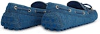 (W) Louis Vuitton Gloria Monogram Denim 'Kasut Navy Loafer' 1A65XD