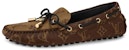 (W) Louis Vuitton Gloria Flat Loafers 'Coklat Monogram' 1A65IV