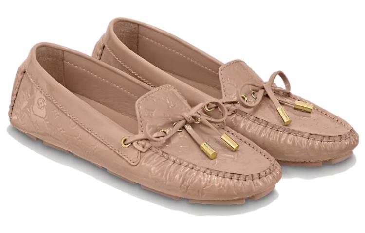 Lookbook (W) Louis Vuitton Gloria Slip-On 'Kulit Merah Muda' 1ABVBN