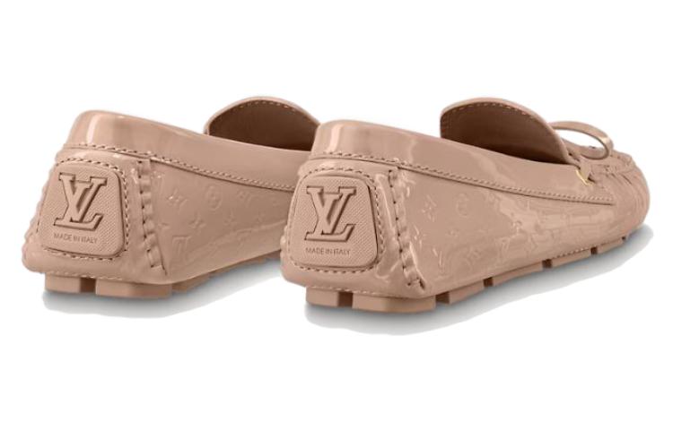 Shop (W) Louis Vuitton Gloria Slip-On 'Kulit Merah Muda' 1ABVBN