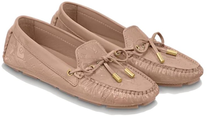 (W) Louis Vuitton Gloria Slip-On 'Cuero Rosa' 1ABVBN Lookbook (W) Louis Vuitton Gloria Slip-On 'Cuero Rosa' 1ABVBN