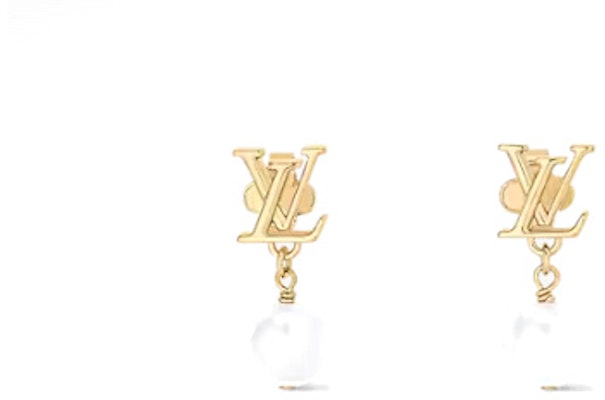 (W) Anting-Anting LOUIS VUITTON Emas dengan Reka Bentuk Logam dan Resin M01585 Buy (W) Anting-Anting LOUIS VUITTON Emas dengan Reka Bentuk Logam dan Resin M01585