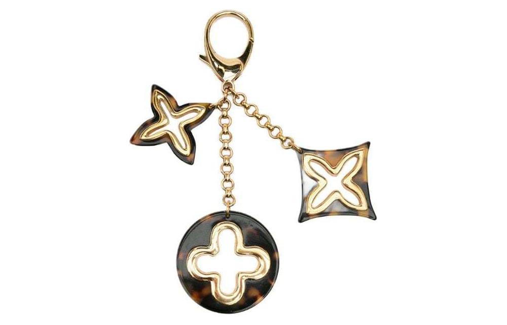 Order (Women) LOUIS VUITTON Gold Logo Keychain for Women in Tortoiseshell Finish FNM2GDMB01SEOQ7S
