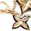 Shop (Women) LOUIS VUITTON Gold Logo Keychain for Women in Tortoiseshell Finish FNM2GDMB01SEOQ7S