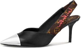 (Women) Louis Vuitton Grace 'Elegant Brown Slingback Heels' 1A99ER (Women) Louis Vuitton Grace 'Elegant Brown Slingback Heels' 1A99ER